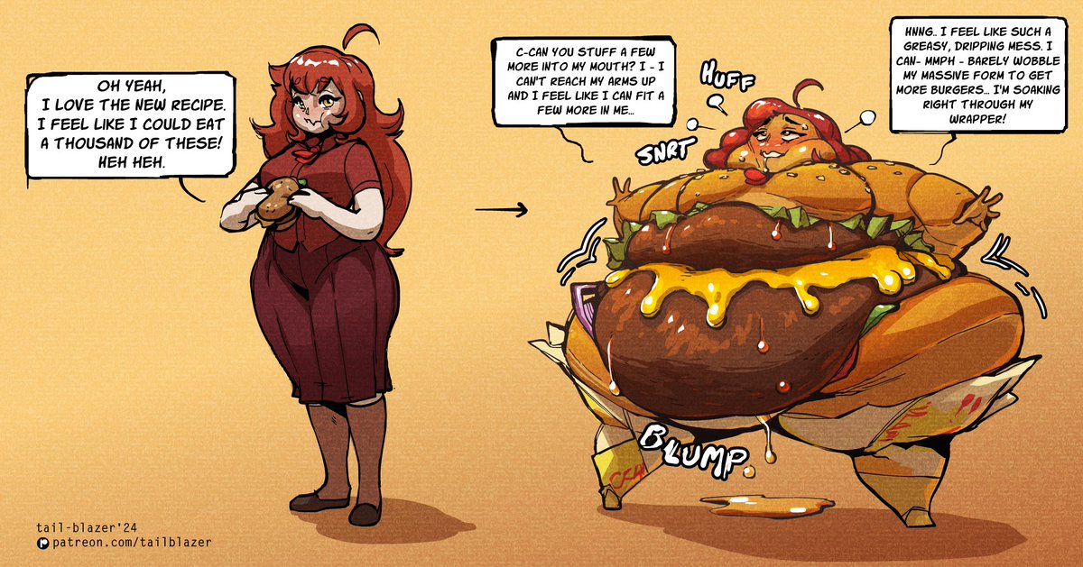 TailBlazerArt's tweet photo. It's hard to believe it's been three months and I've not done another solid food TF like this...

I'LL AVENGE YOU, BLUEBERRY cHEeSECAKE GIRL in MY SKETCHBOOK. https://t.co/ij8xzmqGEx
