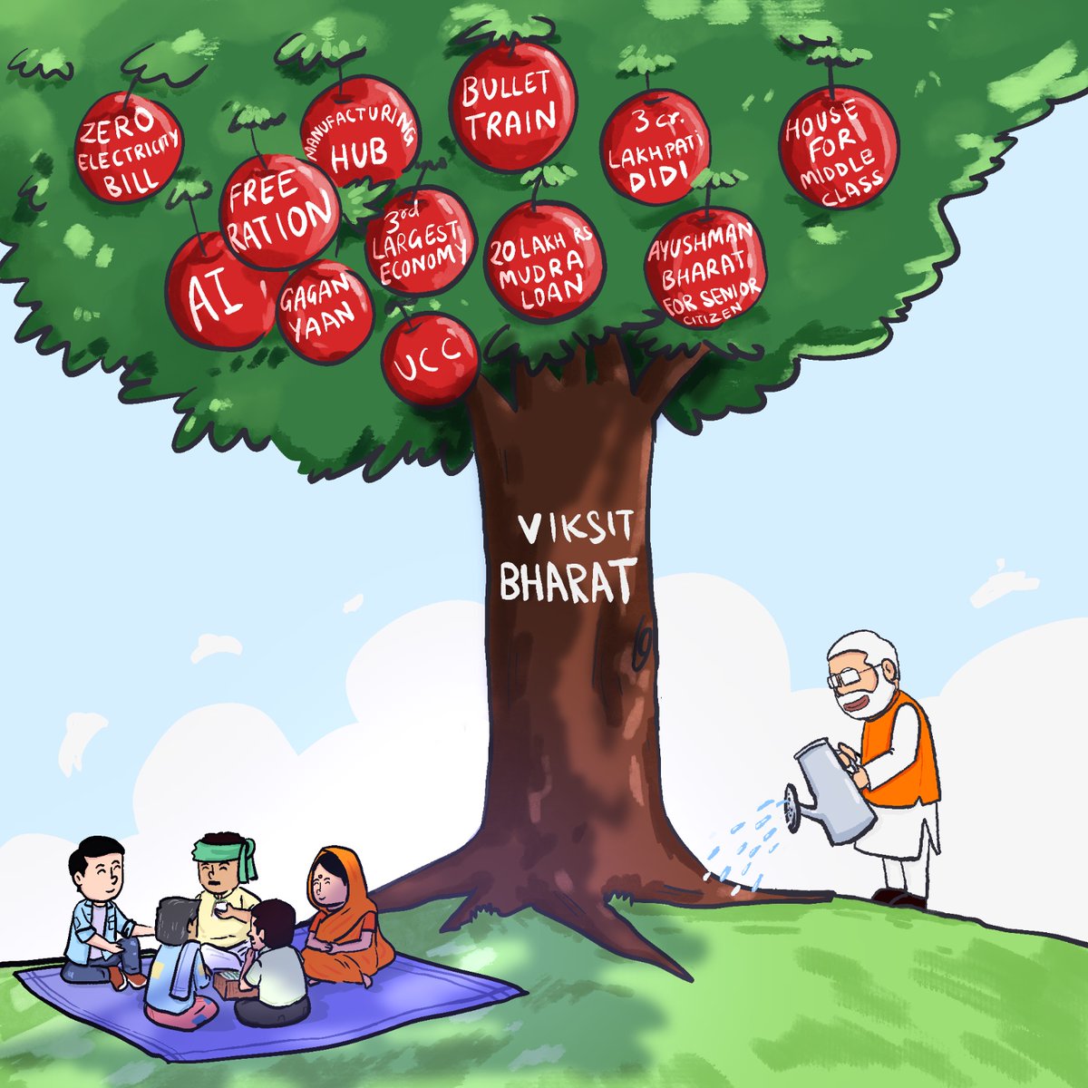 BJP tweet media