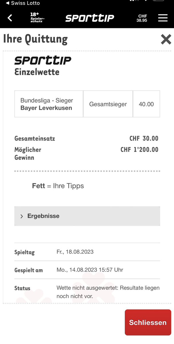 #B04SVW Die Wette war nich so schlecht. Danke Granit Xhaka! Danke Leverkusen! 🤩 i love football