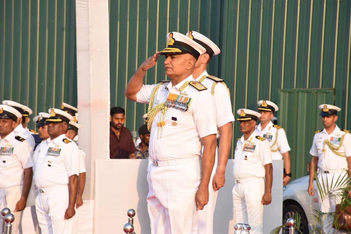 NAVAL INVESTITURE CEREMONY 2024 : INDIAN NAVY. Admiral R Hari Kumar, Chief of the Naval Staff (CNS), presented Gallantry and Distinguished Service awards to Naval personnel on behalf of the Hon’ble President of India at an impressive Naval Investiture Ceremony held at INS