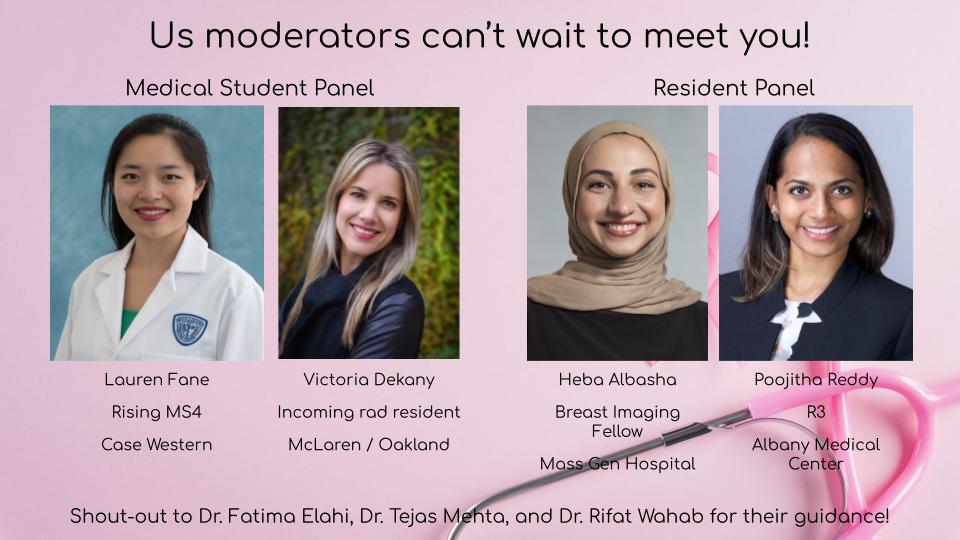 Are you a med student curious about breast imaging? @BreastImaging & @RadDiscord are cohosting panels! Come meet radiologists on SBI's Inclusion-Diversity-Equity-Alliance (IDEA) team! Sign up forms.gle/wYgLY7DiknfGQy… #FutureRadRes @ACRRFS @RADroom #MedstudentTwitter