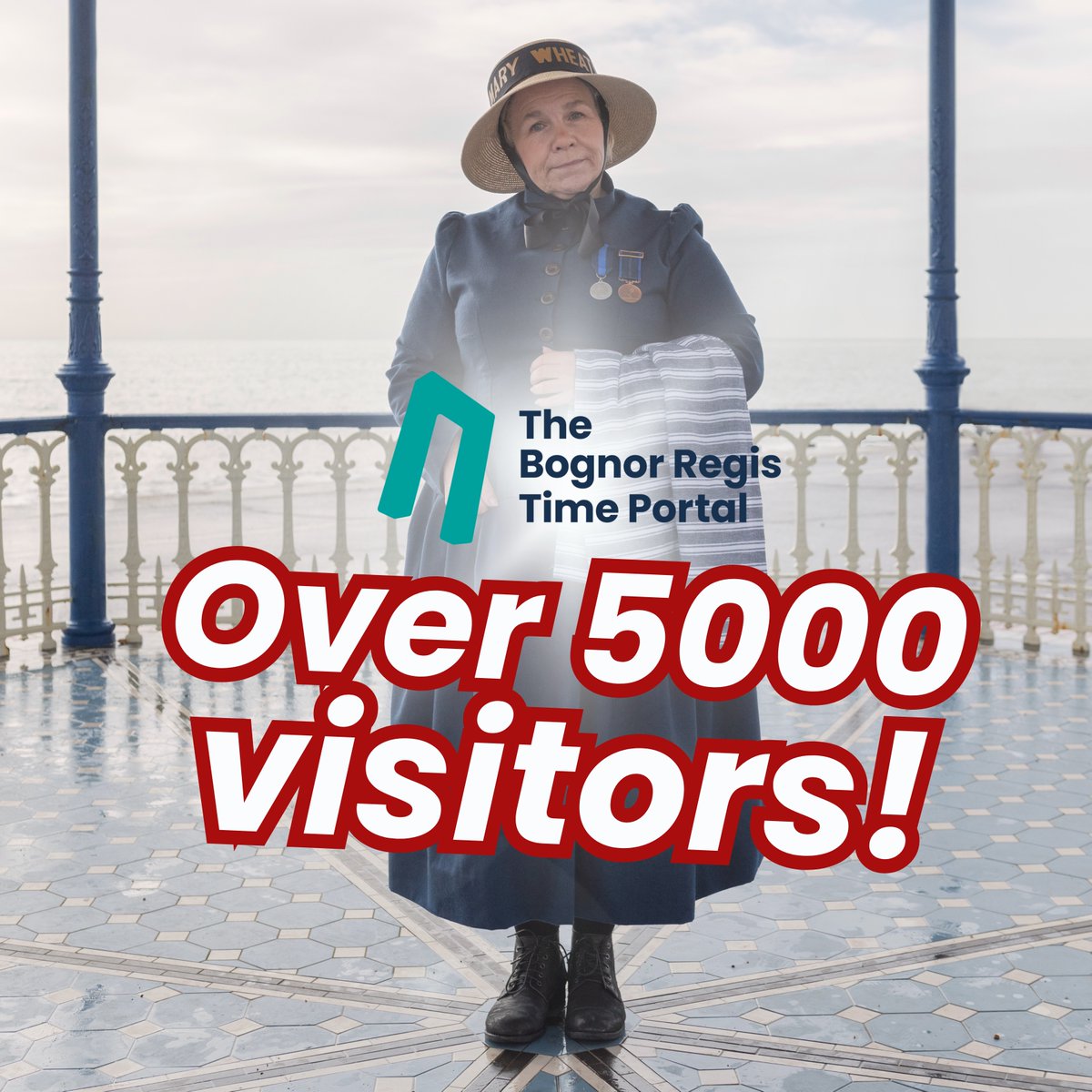 📣WOW - We've had over 5000 visitors in the first two weeks! 📣 Thank you to everyone who has already been along to see The Portal. Make sure to keep an eye on social media as we'll be making some updates for the May Bank holiday... 📷 Find out more: brtimeportal.com
