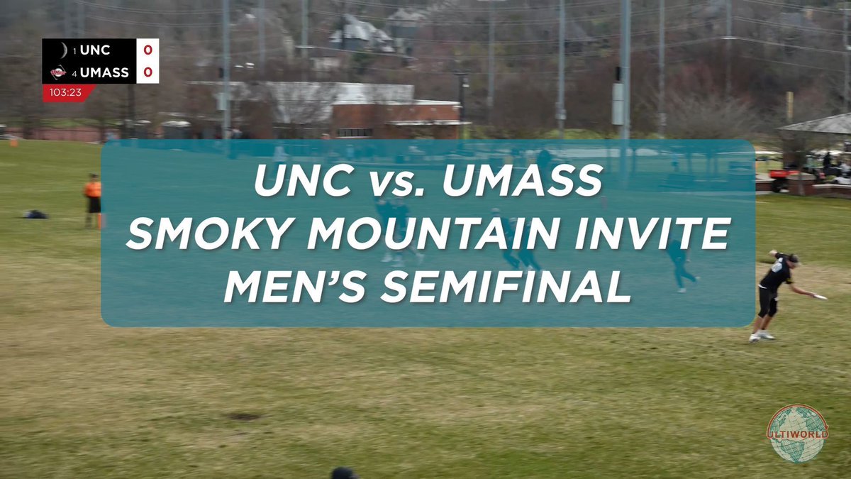Watch this Smoky Mountain Invite Men's Semifinal Recap @UNC_Darkside vs. @UMassUltimateM ➡️ buff.ly/3VMrE7a