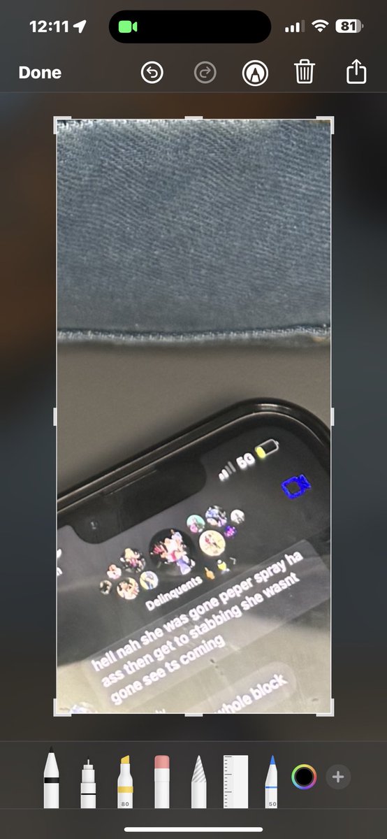 M0NY4N's tweet photo. My lil sis got a tat, then i decided to be nosey &amp; zoom in on her phone, these kids crazy man😂 https://t.co/NDONUXEsZa
