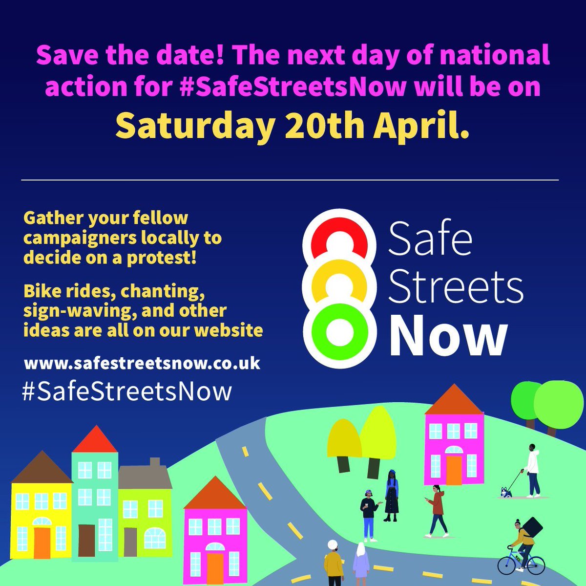 Last year we highlighted Goldington Rd's extreme speeding & school children at risk crossing to & from school. This year we highlight Ashburnham Road, by the station, location of several collisions. *Do join us there next Saturday, 2pm*. #SafeStreetsNow #RoadSafety #Bedford
