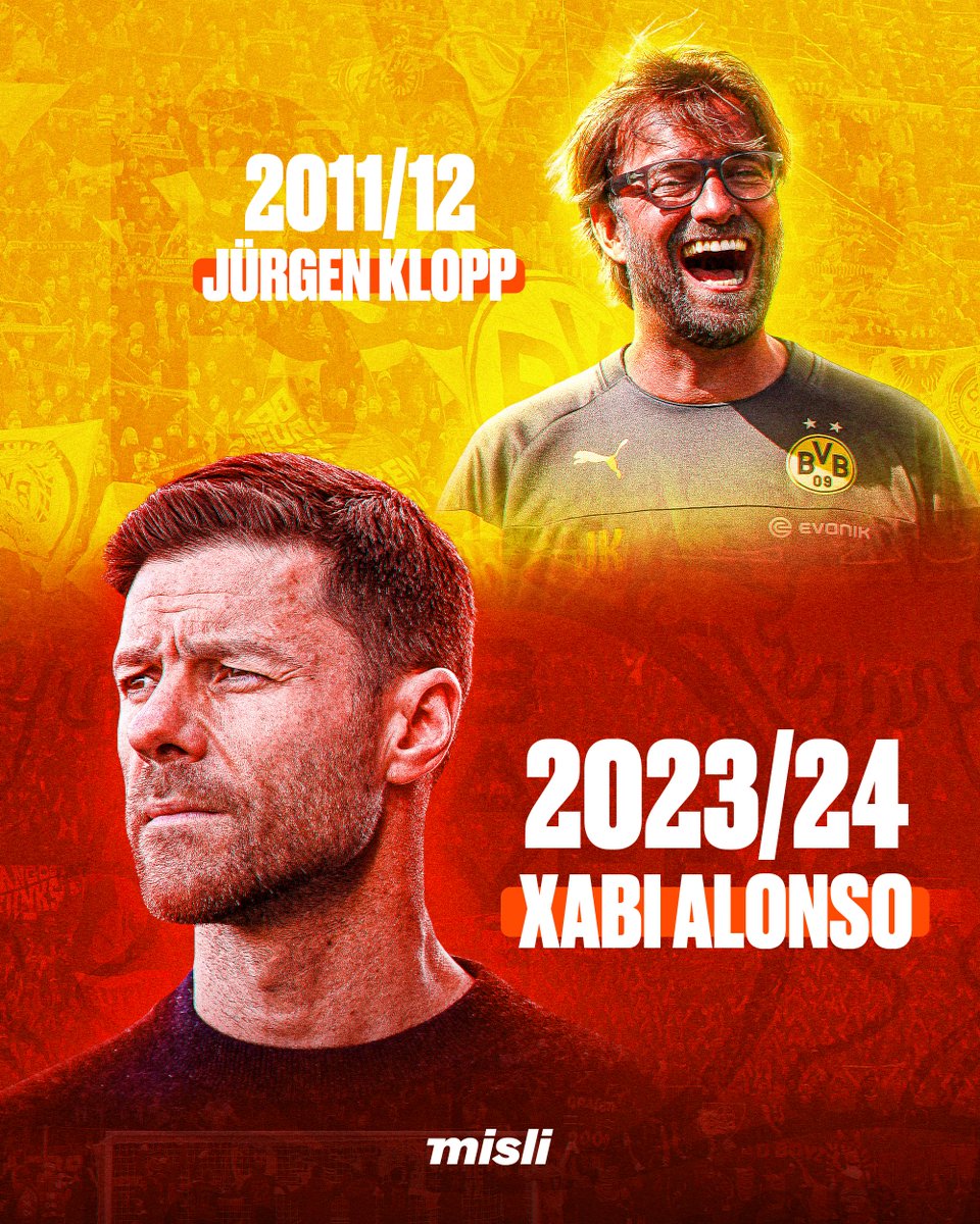 Bayer Leverkusen, tarihinde ilk kez Bundesliga şampiyonu! 🏆 Xabi Alonso ve öğrencileri, Jürgen Klopp’un Borussia Dortmund’undan sonra 11 yıllık Bayern Münih saltanatına son verdi 🔥 #ŞampiyonOranMislide