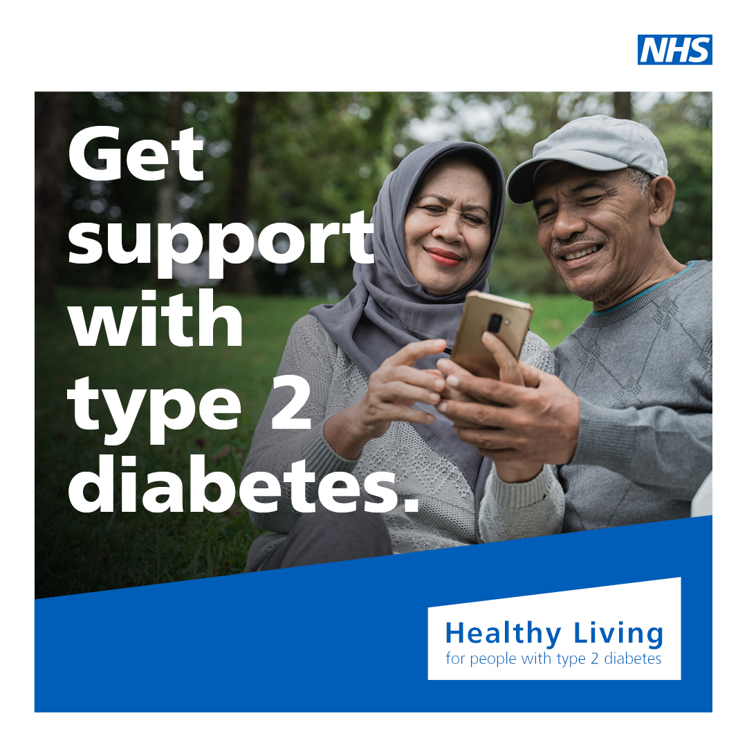 Healthy Living is a free online programme that can help people feel confident in managing type 2 diabetes and reduce diabetes-related stress. Sign up today. healthyliving.nhs.uk