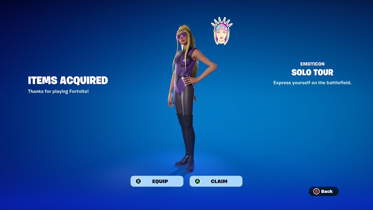 Got the drop! Nevermind the Gaga skin was taking Fortography 🙃 lol