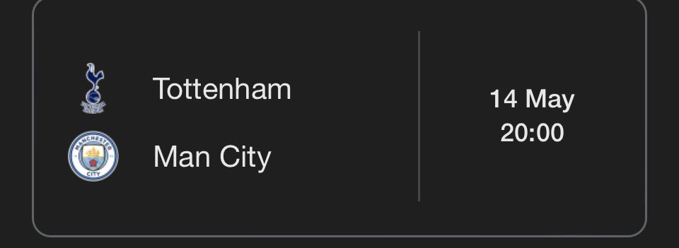 This is the fixture the last hope City’s record away at Spurs isn’t great. This is the only chance