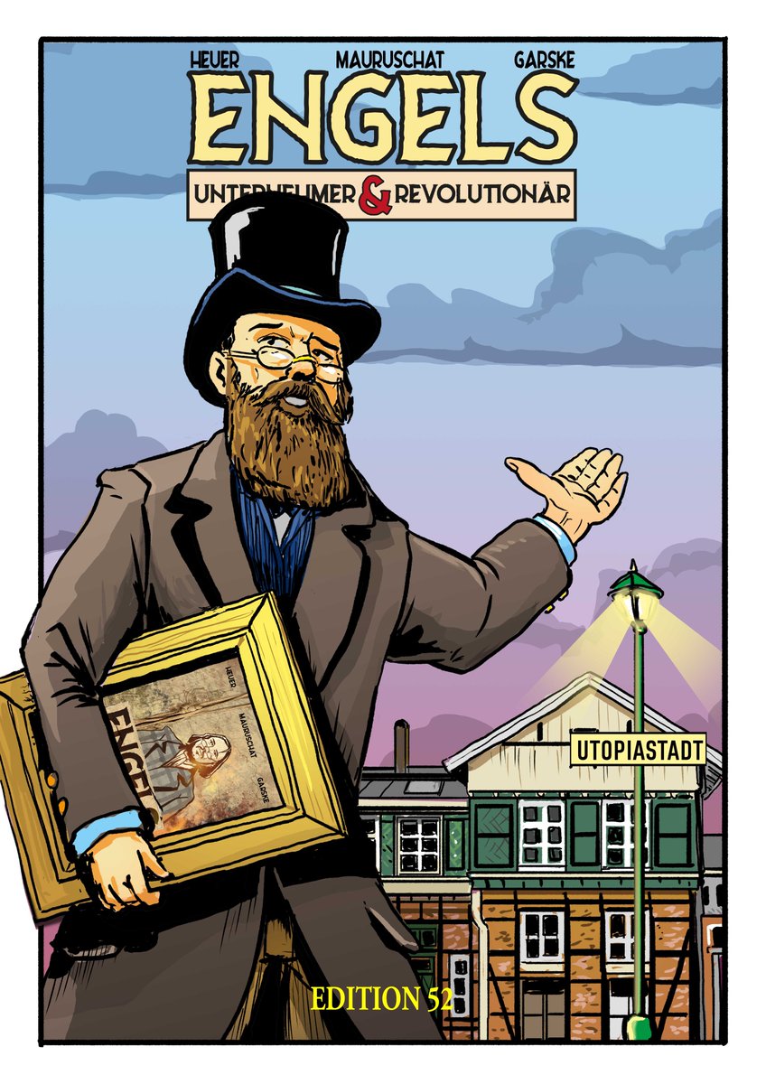 Edition52's tweet image. Herzliche Einladung zur Ausstellungseröffnung "Engels meets Utopia - Der Elberfelder Aufstand im Comic "
Am kommenden Sonntag 21-04-2024 
Beginn  16 UHR
EINTRITT FREE :-) 
Ausstellung 21-04-2024 --20-06.2024
Ort Café Hutmacher
Mirker Str. 48 
42105 Wuppertal
Save the Date :-)