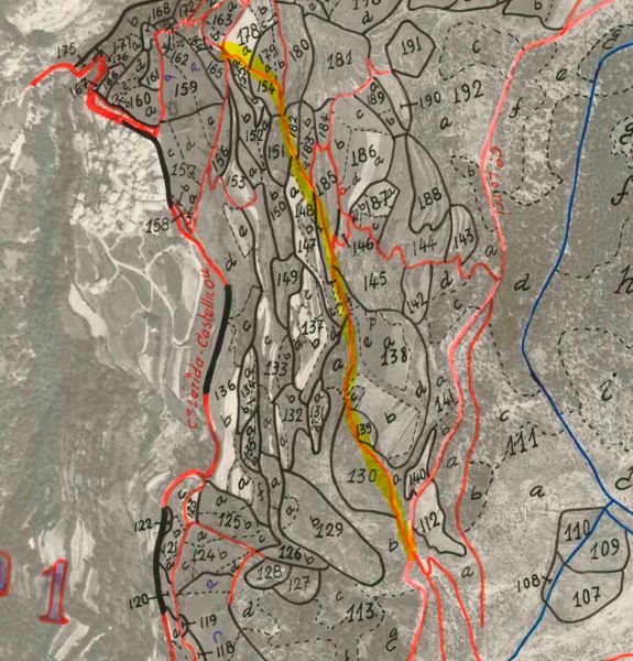 carlosguardia10's tweet image. Camins d'accés a partides del terme de Bescaran (Valls de Valira, Alt Urgell), detallats a la planimetria del 'Cuerpo del Estado Mayor del Ejército' del 1929 i al cadastre històric de l'any 1955 #rightsofway #footpaths #AltPirineuiAran