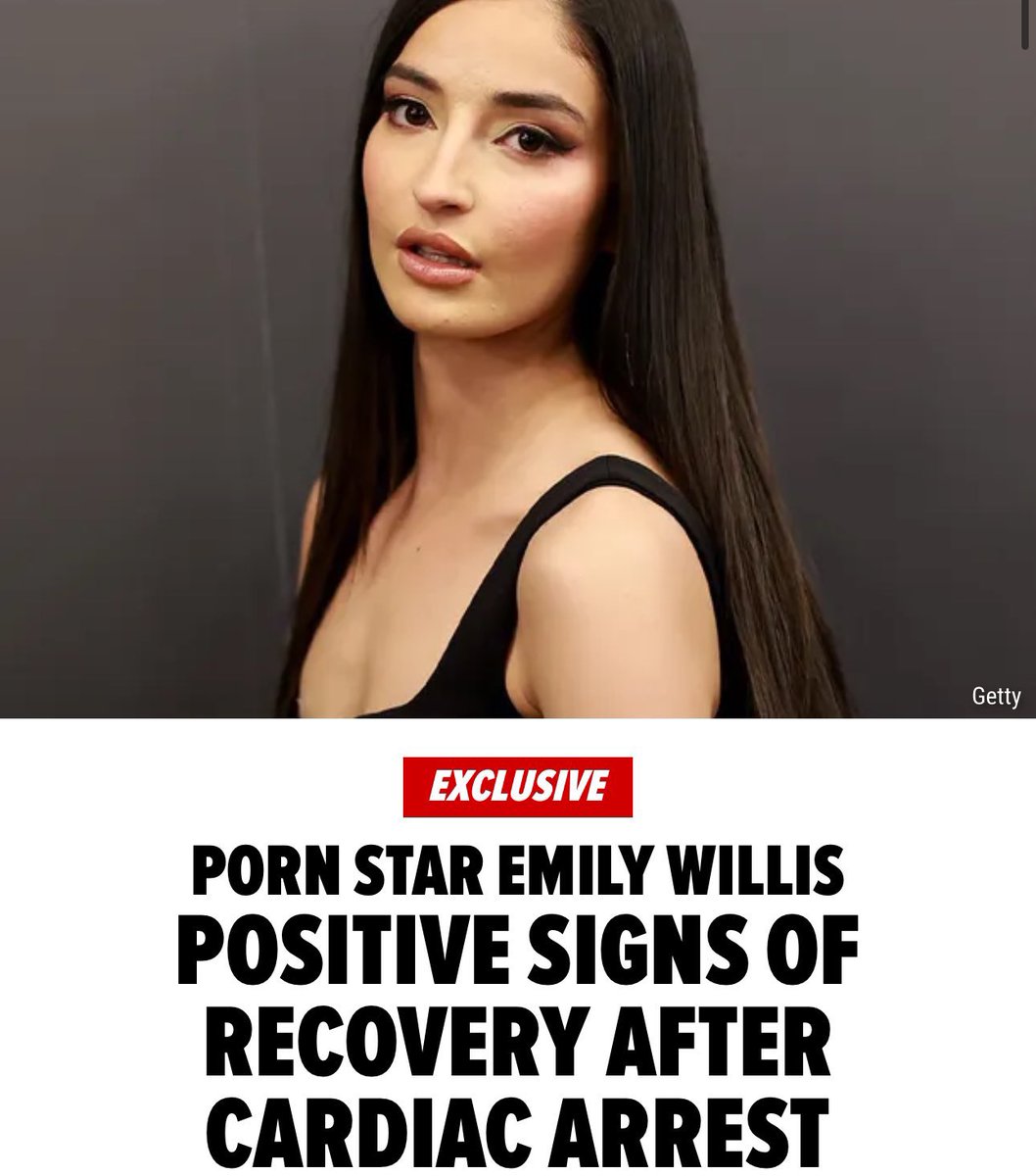Adult star Emily Willis has woken up from her coma. Her dad claims she’s currently in a “vegetive state”, & only able to track with her eyes, & smile.