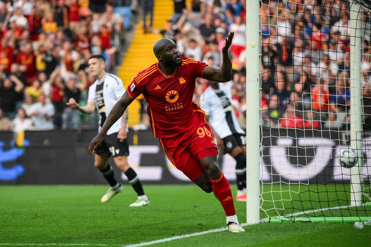 Daje Romelu! Daje Roma! 👊 #UdineseRoma 1-1