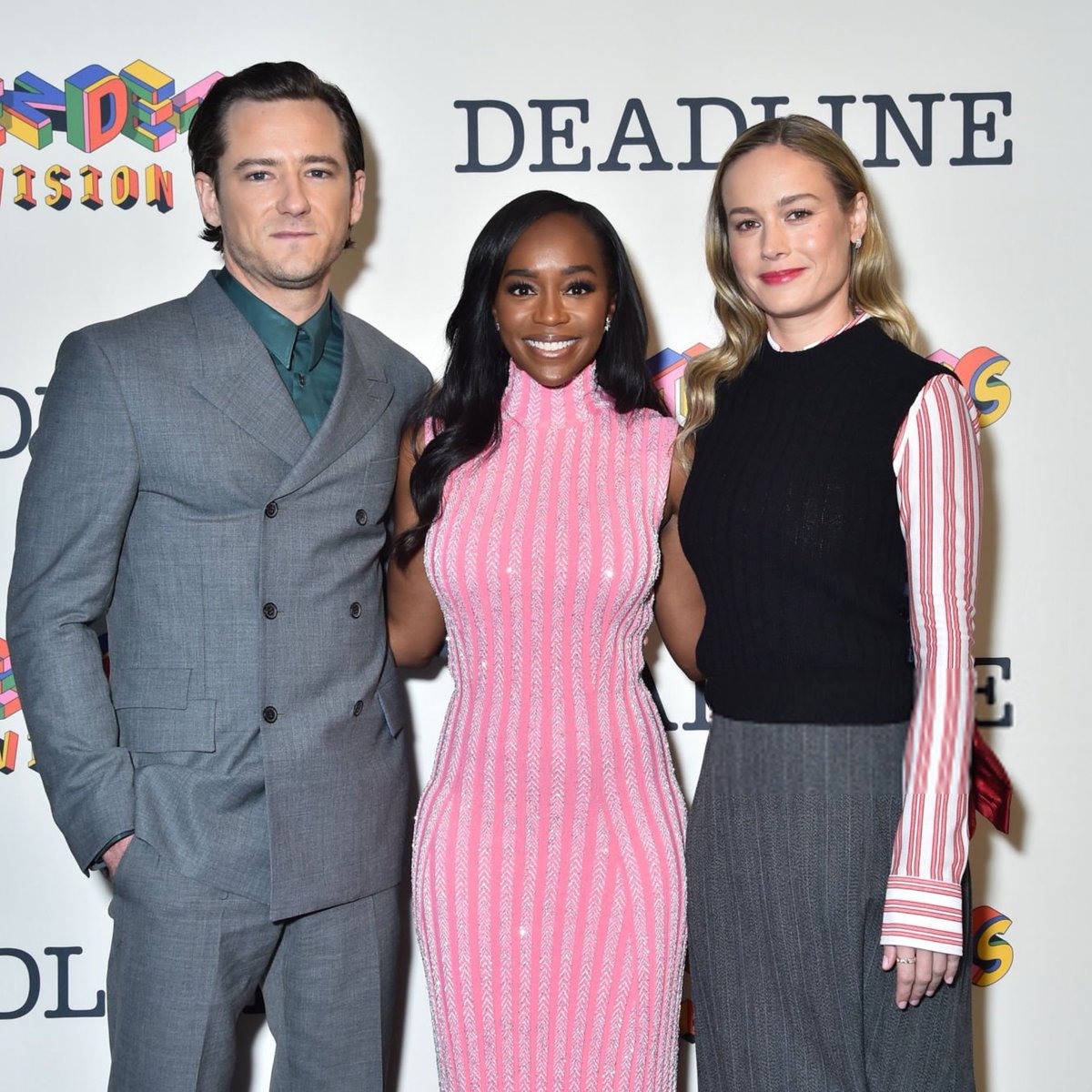 Brie Larson, Lewis Pullman e Aja Naomi King para a Deadline Contenders Television 2024 ❤️

#LessonsinChemistry