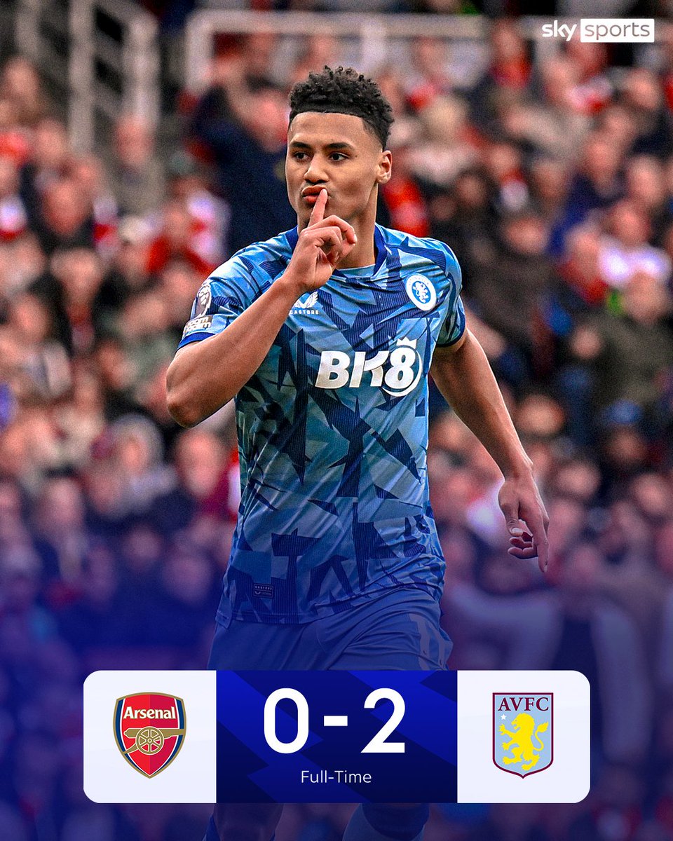 Aston Villa have SILENCED the Emirates 🤫