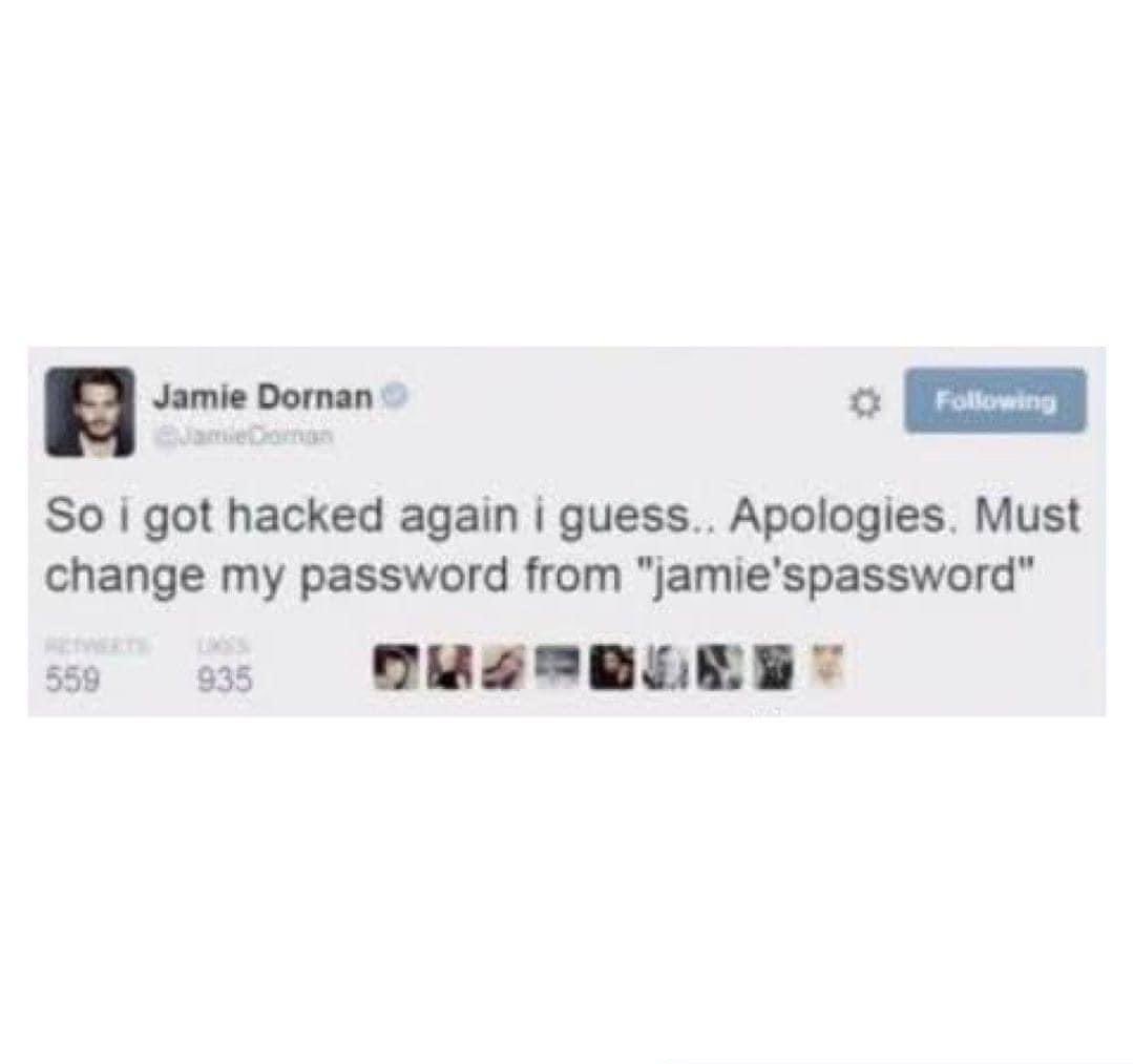 Day 14 • Jamie on social media 📱 - - #JamieDornan #30DaysOfJamieDornan