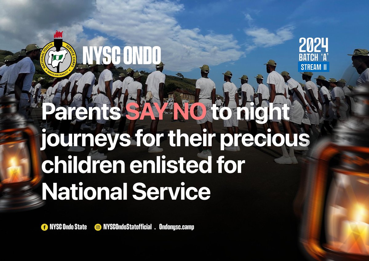 ONDO NYSC Official tweet media