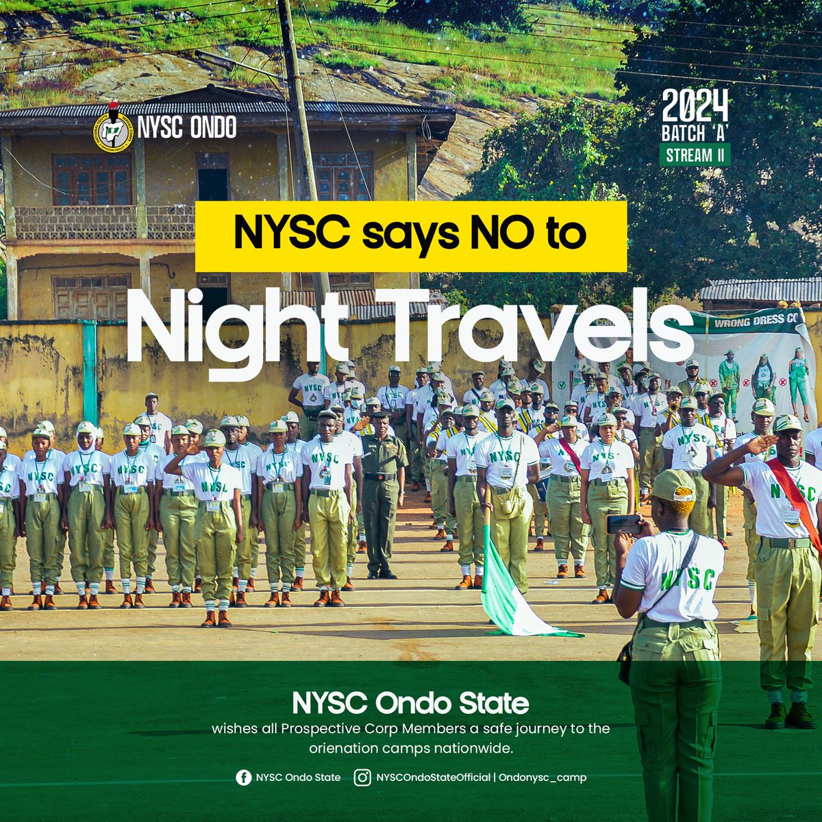 ONDO NYSC Official tweet media