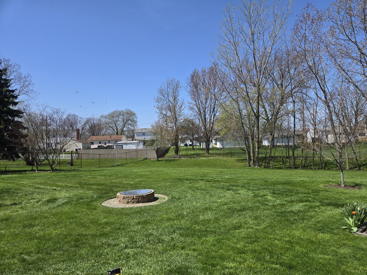 75° yardwork done, ready for TribeTime ⚾️⚾️⚾️⚾️⚾️⚾️ GoTribe/Guardians