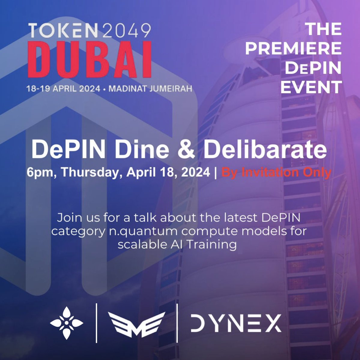 Congratulations to @Altcoinist_com who won the seat at the table at our exclusive @token2049 #Dubai event 🔥 🚀
As much as we would like to welcome all of you, we have to select 30 attendees from almost 1k applications … incredible but not an easy task. Thinking of doing…