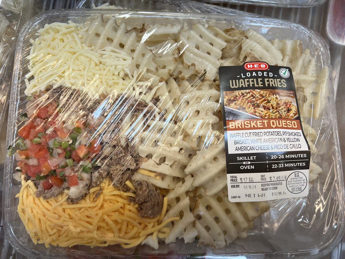 Yes our grocery store has loaded waffle fry brisket queso kits