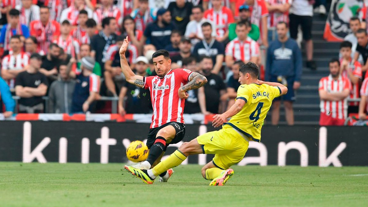 ▶ ¡Segunda parte en juego en San Mamés! Sin cambios en el Athletic. ✊ Aurrera, mutilak! 0-0 I #AthleticVillarreal #AthleticClub 🦁