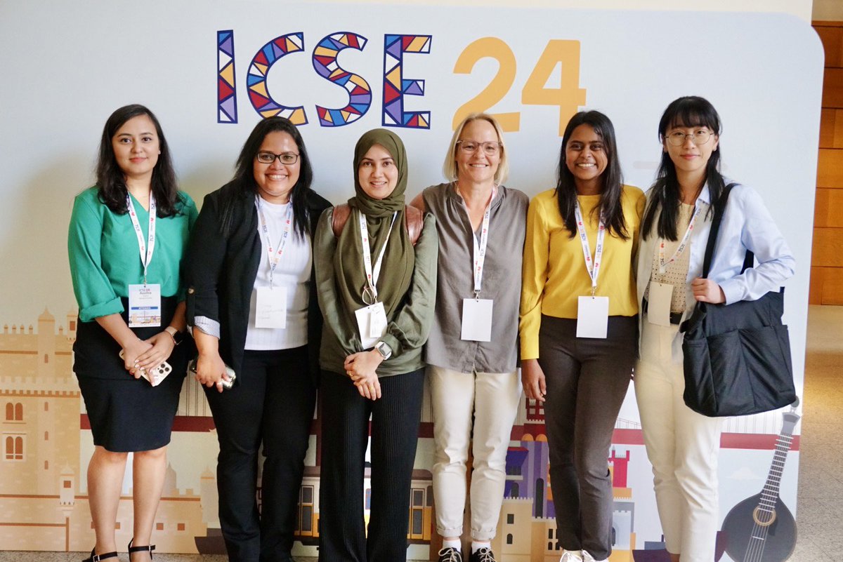 _HashiniG's tweet image. Had a really great time listening to the wonderful talks at @CHASEconf day 1. Looking forward to the day 2 talks! Always having a great time with these lovely HumaniSErs ♥️ #ICSE2024 @HumaniseL