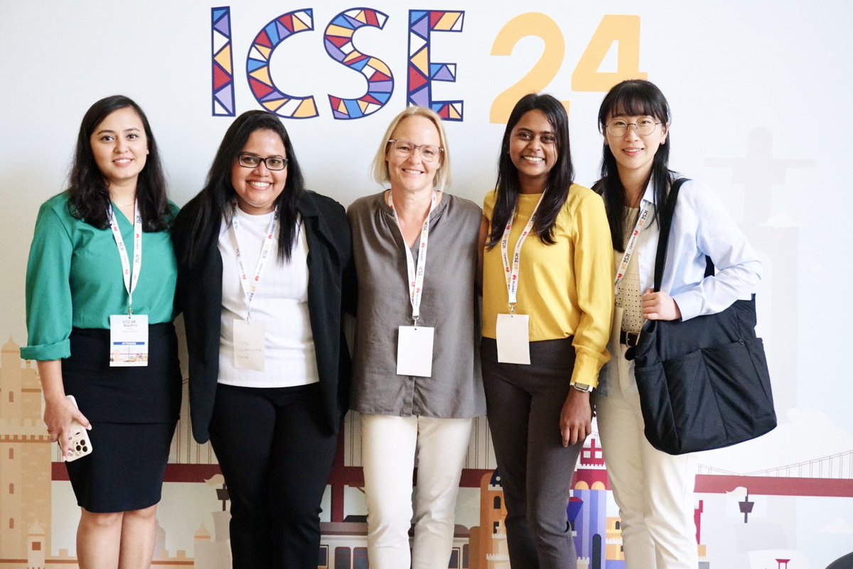 _HashiniG's tweet image. Had a really great time listening to the wonderful talks at @CHASEconf day 1. Looking forward to the day 2 talks! Always having a great time with these lovely HumaniSErs ♥️ #ICSE2024 @HumaniseL