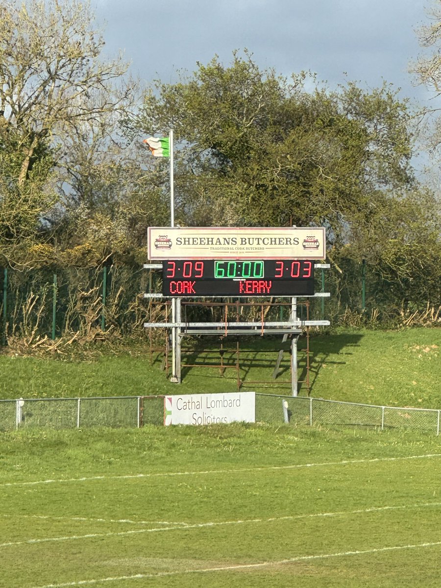 CorkLGFA's tweet photo. U16B Sharon O Keeffe A 
@MunsterLGFA Final 

Full Time

@CorkLGFA 3-9
@kerryladiesfoot 3-3

@eastcorklgf @NorthCorkLF @mid_cork @westcorkladies 

@germccarthy74 @BigRedBench @Corks96FM @echolivecork https://t.co/HY3wWkRwAp