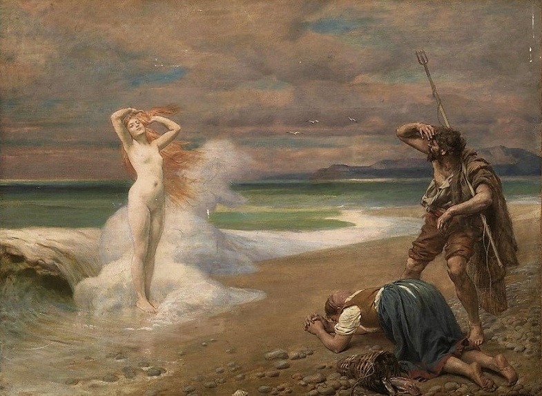 The Birth of Venus by Paul Joseph Blanc (French, 1846–1904)