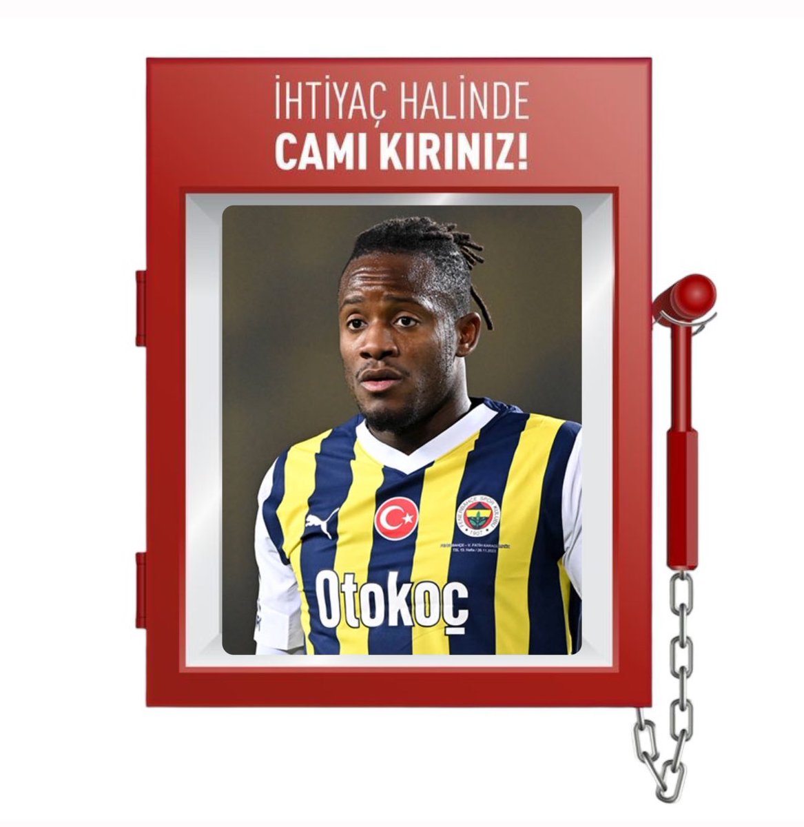 İhtiyaç halinde camı kırınız! 🧿🦇 @mbatshuayi