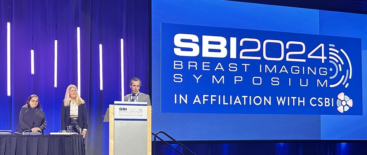 Thank you so much to @BreastImaging for an outstanding conference #SBI2024, we are grateful to have been part of it. Thank you to Dr. Peter Eby, @JeanSeely and @SupriyaKulk for your ongoing contributions to breast imaging.
