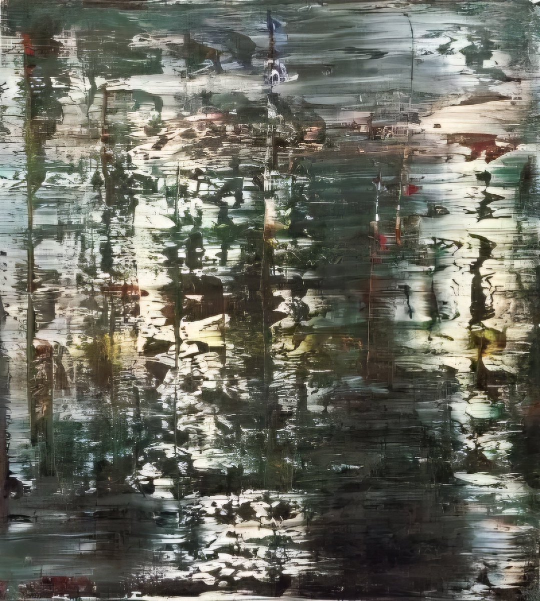 🎨🖌️Gerhard Richter 
♦️
#painting #artwork #art #ArtistOnTwitter #ArtonTwitter #Artist #Painter #VisualArt #ArtPhotography #gerhardrichter #Abstract  #abstractexpressionism #photography