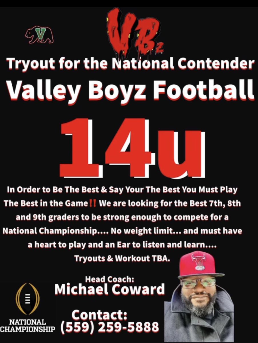 Valley Boyz football is looking for players from all over the valley 🏈