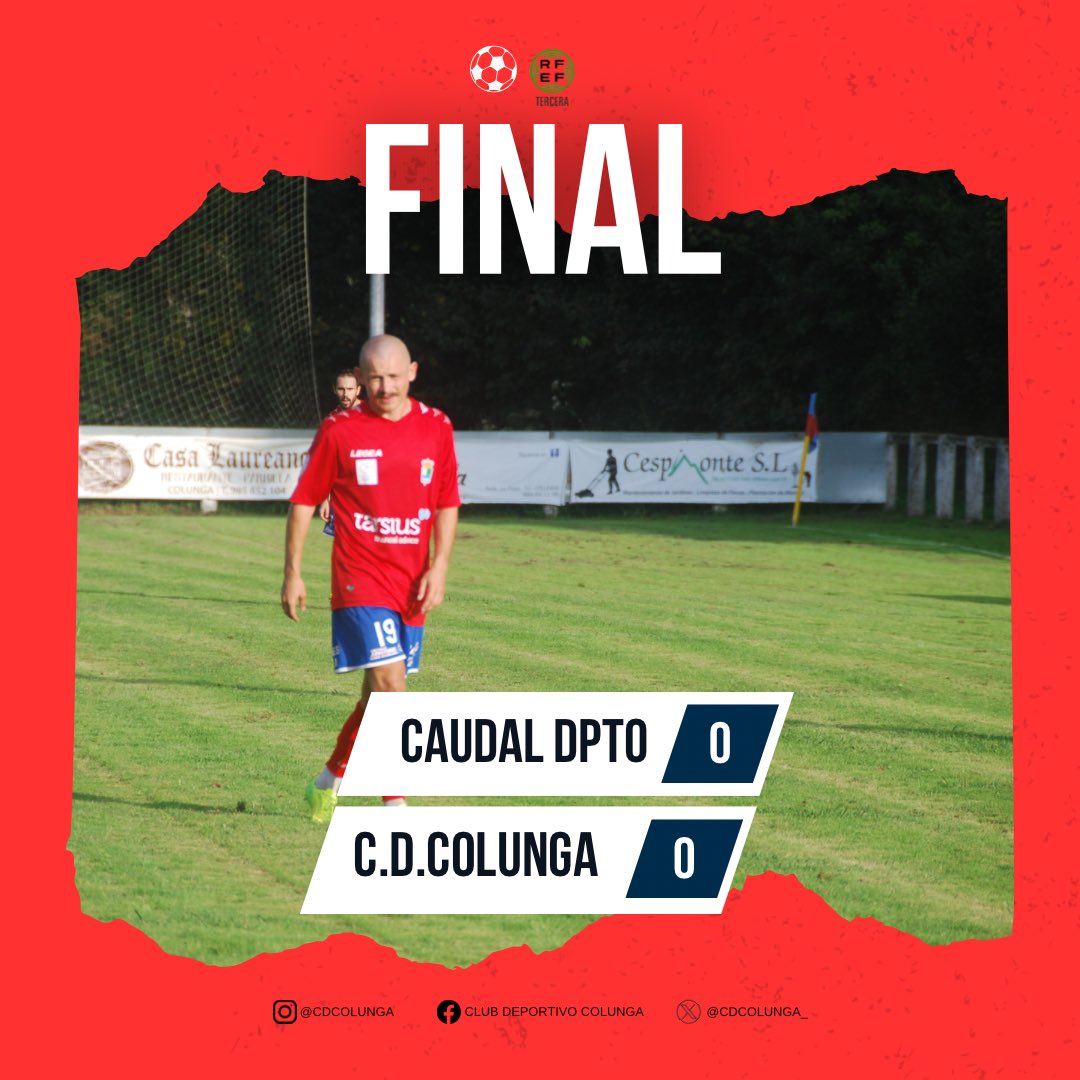 Final del partido

Caudal Deportivo 0 - 0 C.D.Colunga

#avanticolunga🔴🔵⚽️