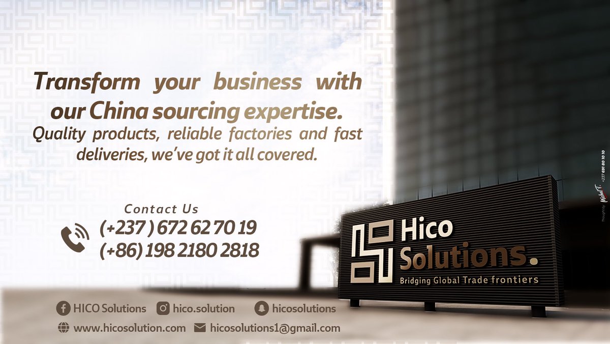hicosolution's tweet photo. Bienvenue à tous sur la page de HICO Solutions !

Nous sommes ravis de vous accueillir dans notre communauté dédiée au China Sourcing. 

Nous sommes spécialisés dans l'approvisionnement en Chine et nous sommes là pour vous aider à trouver les meilleures solutions pour vos besoins https://t.co/nGfEeUD1wq
