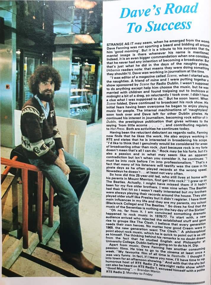 @steevill @patomahony1 Dave Fanning, November 1979 Via RTE Guide - Classic Issues/Facebook @fanningrte