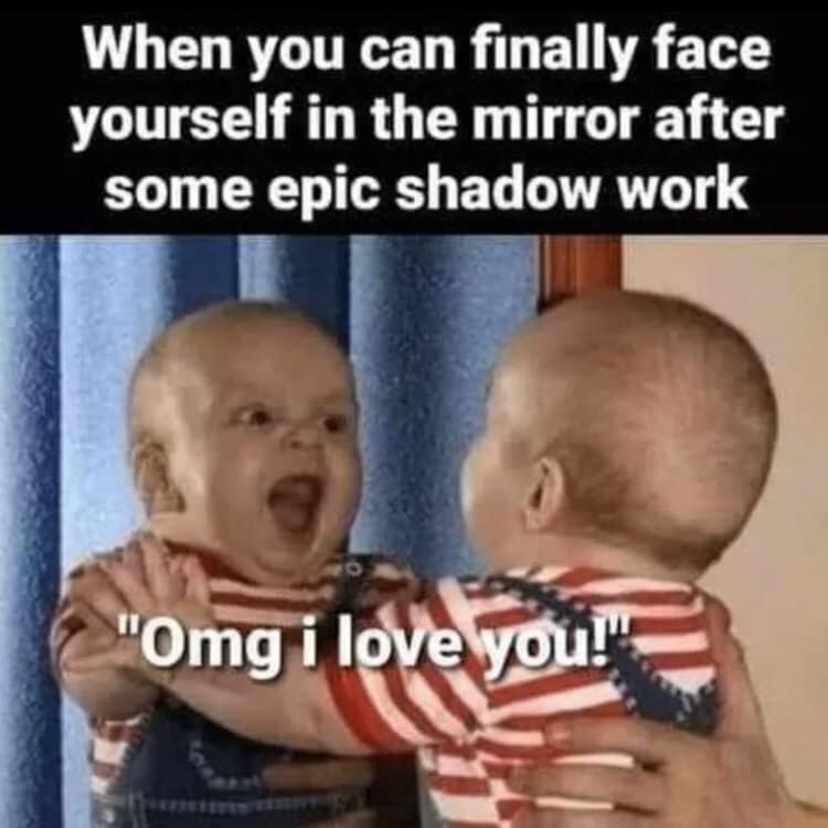 Marta_Stanczyk's tweet image. So funny....and, yes!
Time and time again!
🤣😍💃💫
#epic #shadowwork #mirrorwork
#WomanToWoman #empowerment
#selfawareness #coaching #mentoring
#selfdefinition #awareness #guidance
#freedom #flow #fulfillment