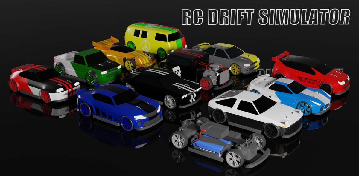 SCG_IndieDev's tweet photo. RC Drift Simulator: Cars, rims and stickers

#IndieGameDev https://t.co/aZdiFJI1F7
