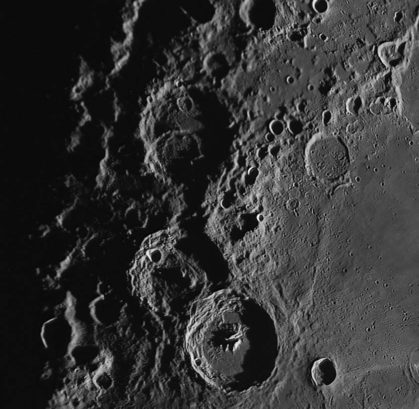سطح القمر 🔭🌖 بعد تكديس 5000 صورة 😍 #Moon