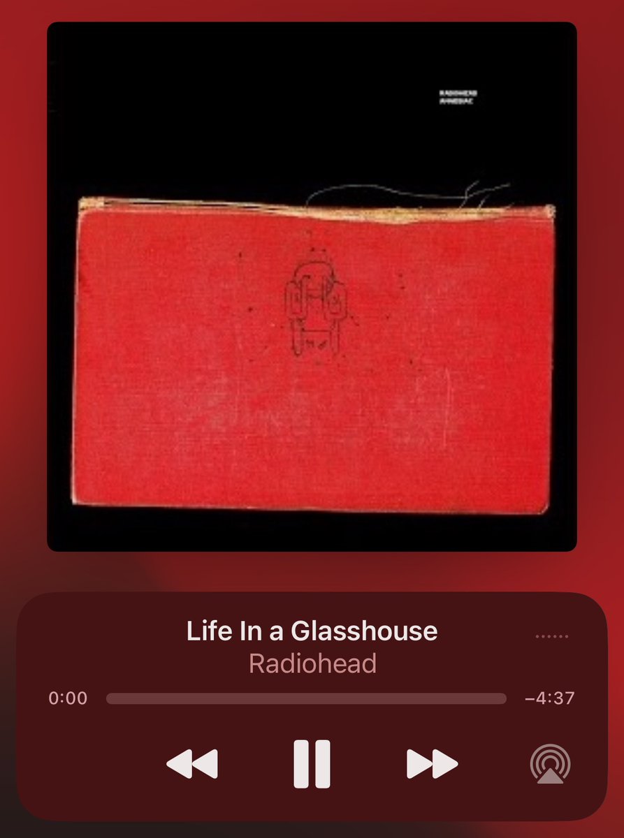 Helter Skelter by The Beatles and Life In a Glasshouse by Radiohead  ❤️❤️❤️❤️