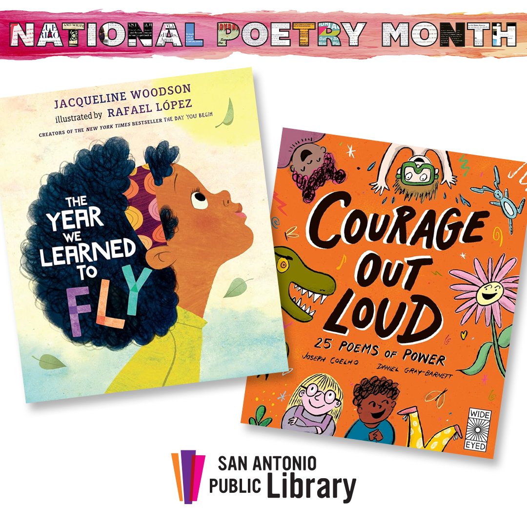 📚 Celebrate National Poetry Month with your little one. Explore rhythm, rhyme, and vivid imagery with these delightful children's books. 🎉 Browse children's poetry books: 🔗 guides.mysapl.org/c.php?g=104335…