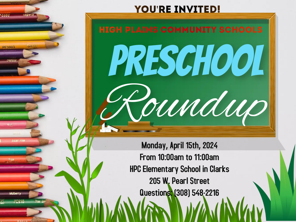 Just a remind that the #HPCStorm 2024 PreSchool and Kindergarten Round Up meetings are tomorrow in Clarks!