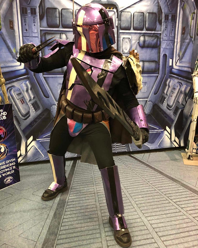 Abdel Ordo of Oya'la Cat'ra at the Draggins Car Show! mandalorianmercs.org/forum/index.ph… #mmcc #mercsmadness #thisisourway #warriorsforhope #mandomercs