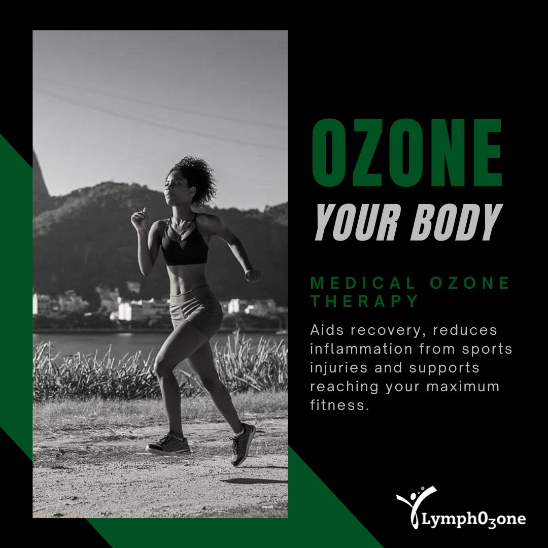 LymphVision's tweet image. LymphOzone is unlocking peak performance with medical ozone therapy for sports people and athletes!  🔓

Elevate your game, improve your workout, optimise recovery, and unleash your full potential with this game changing treatment 💪