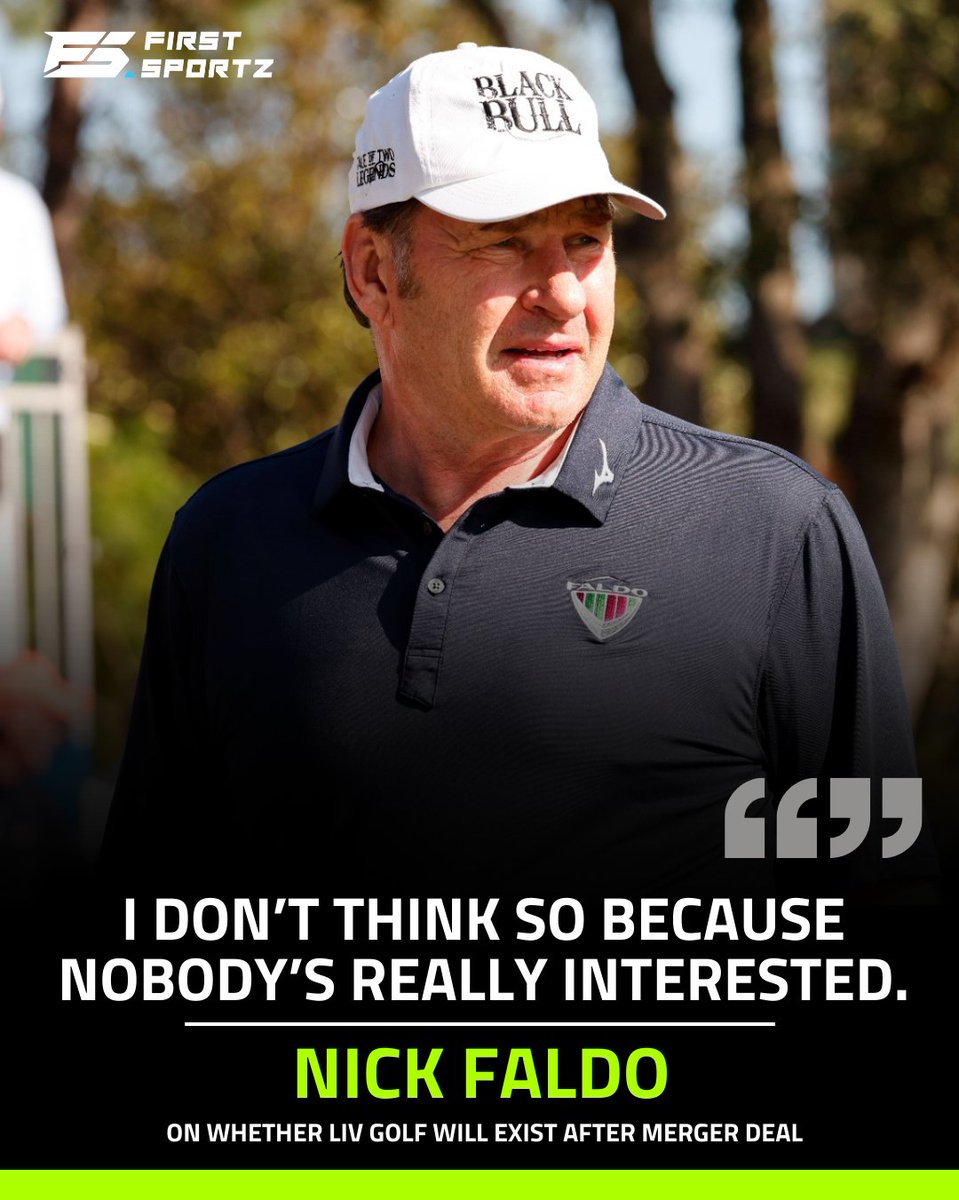 Nick Faldo on whether LIV Golf will exist after merger deal 🗣️