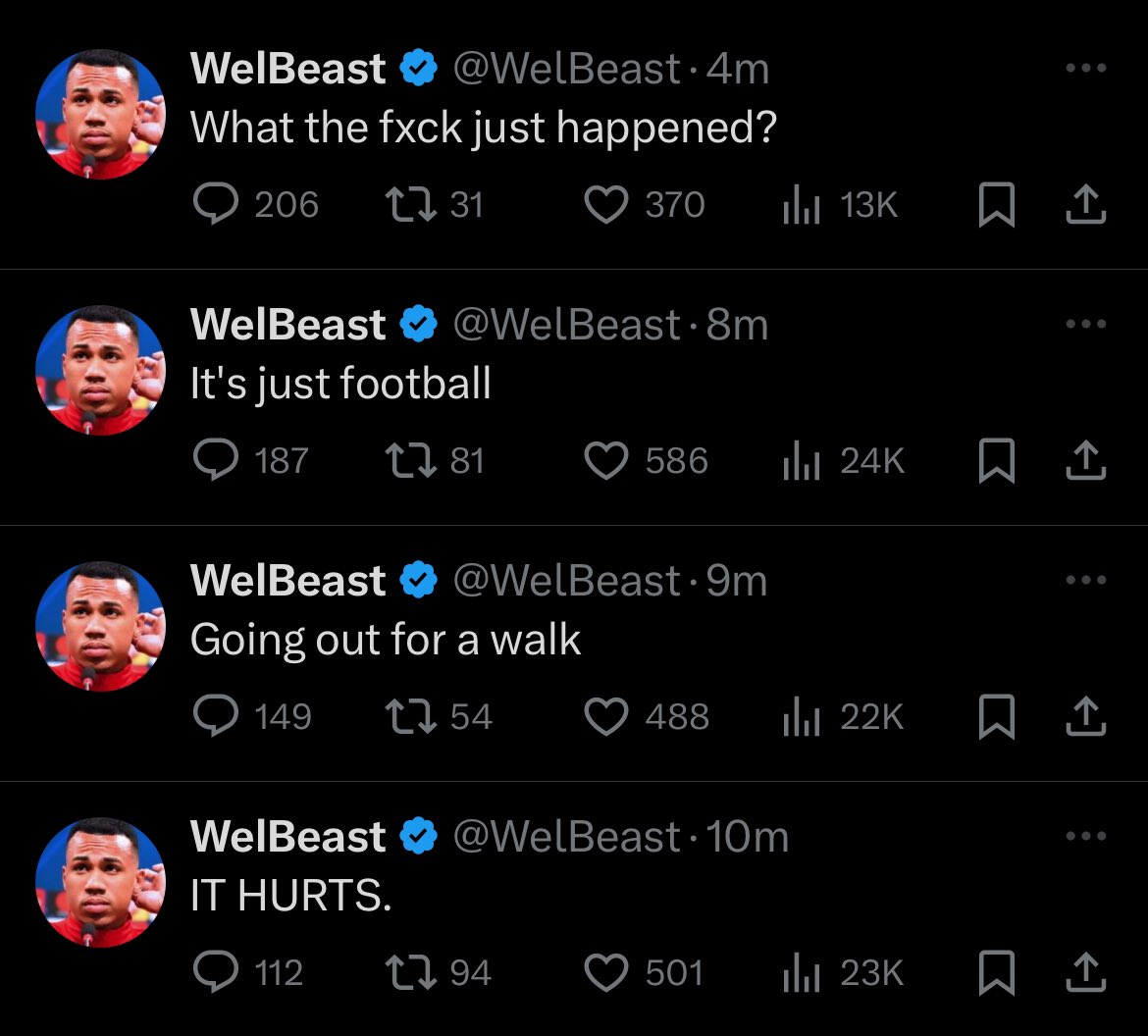 Pray for Welbeast.