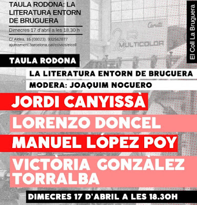 El miércoles, 17, habrá una charla en torno a la 'escuela literaria' de Bruguera, con participación de Jordi Canyissà, entre otros: Será el miércoles, con participación de nuestro socio Jordi Canyissà …iacionculturaltebeosfera.blogspot.com/2024/04/el-est…
