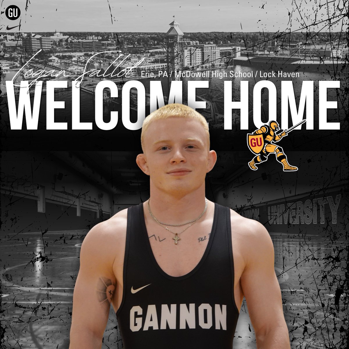 Welcome home, @LoganSallot_ ‼️ #GannonWrestling
