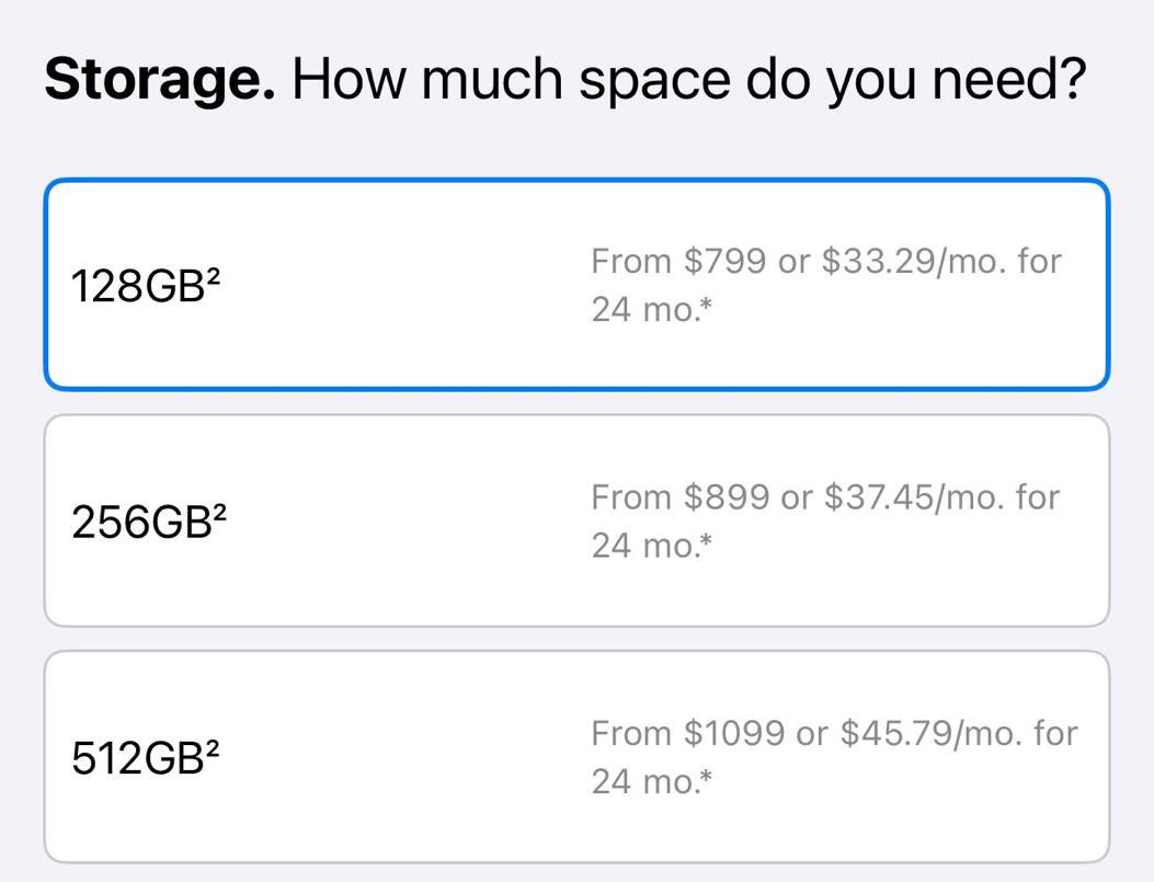 Ratty_gh7's tweet photo. Is 128GB enough storage on an iPhone? https://t.co/Io7Aj8rPZC